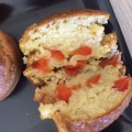 Muffins fraises poivrons