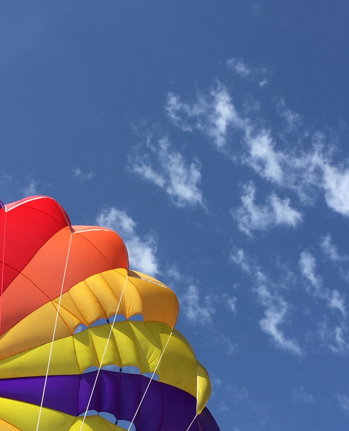 parachute ascentionnel