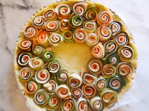 Tarte bigoudis aux légumes