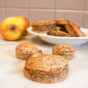 muffins vegan pomme 