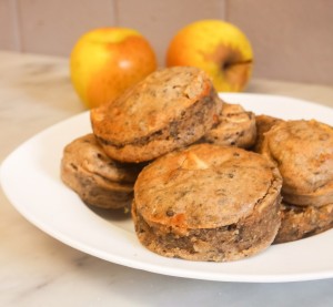 muffins vegan pomme 