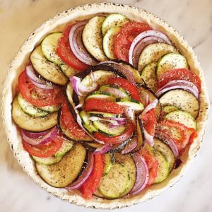 tartes aux légumes