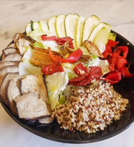 salade de légumes grillés