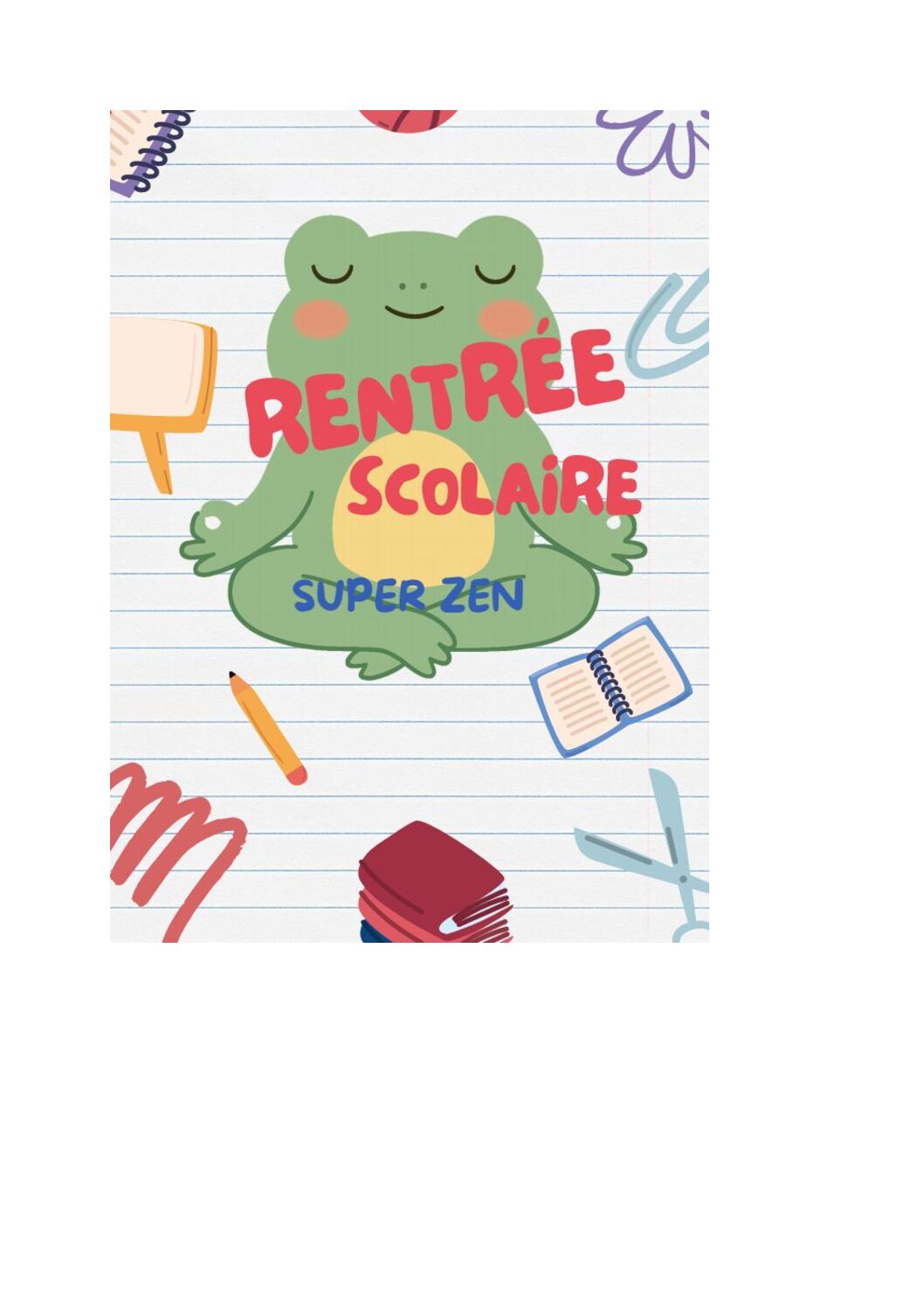 Ma rentrée en confiance